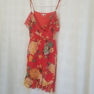Charlotte Russe salsa inspired dress, M